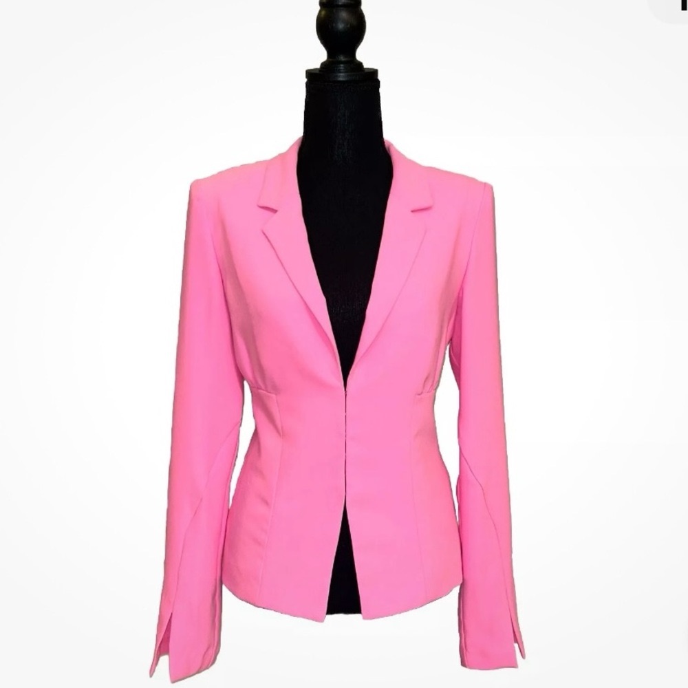 Amanda Uprichard Dovima Blazer “Shocking” Pink Women’s Medium Nwot’s